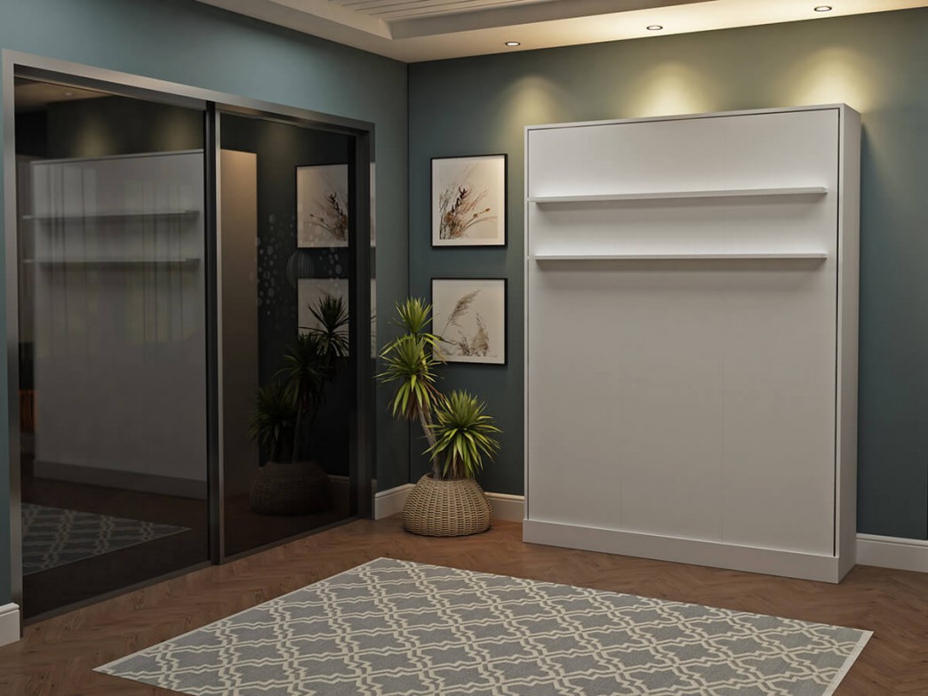 Premium eco queen murphy outlet wall bed