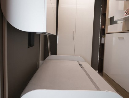 Simple Bunk Twin Murphy Wall Bed