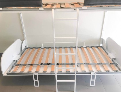 Simple Bunk Twin Murphy Wall Bed