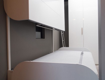 Simple Bunk Twin Murphy Wall Bed