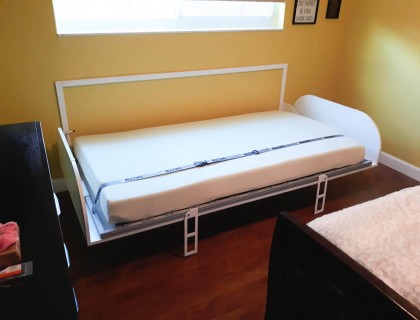 Simple Twin Murphy Wall Bed