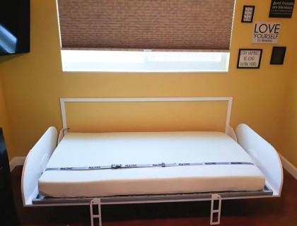 Simple Twin Murphy Wall Bed